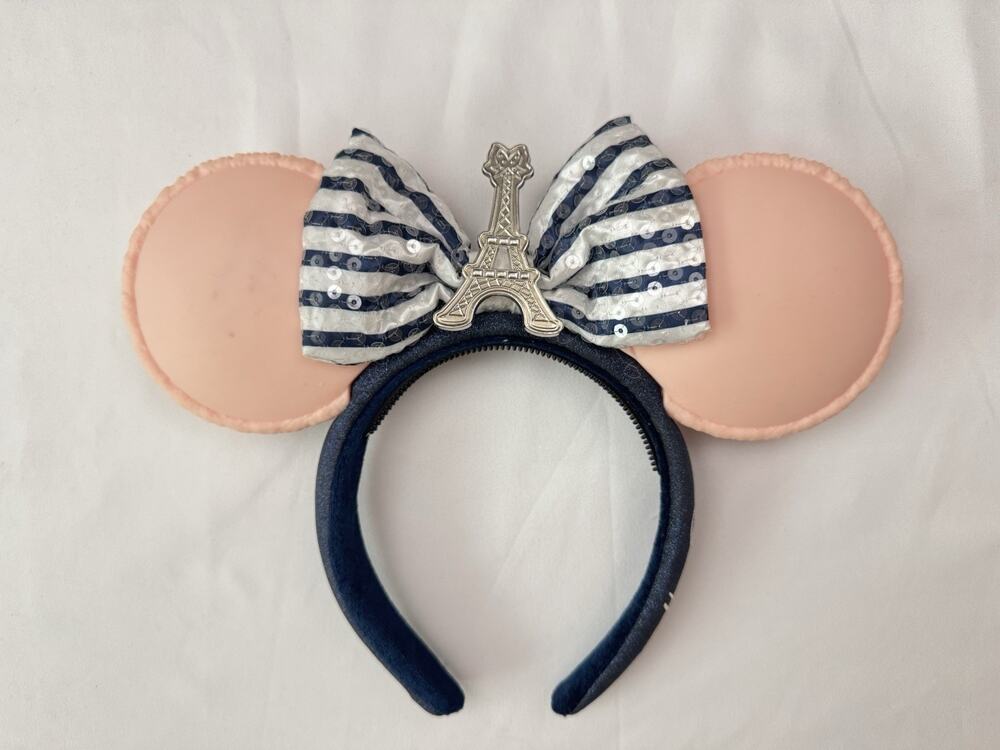 Disney Parks Epcot France Macaron Minnie Ears Eiffel Tower Headband 2020